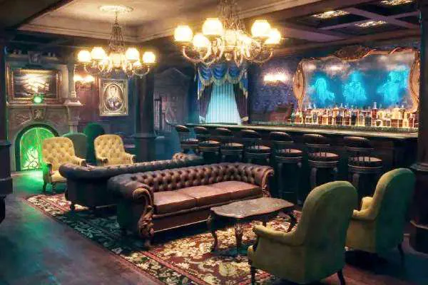 The Haunted Mansion Parlor